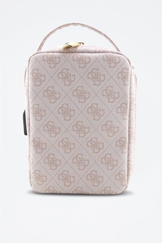 Capa de viagem Stripe 4G - Rosa e cinzento