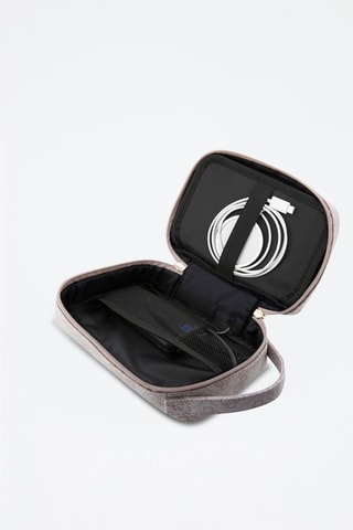 Capa de viagem Stripe 4G - Rosa e cinzento