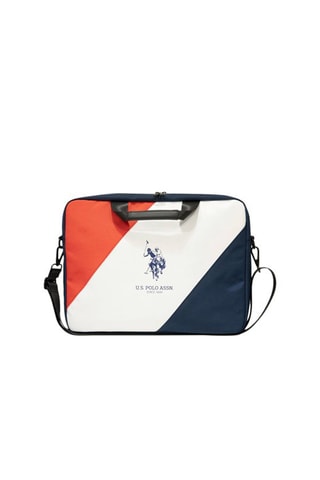 Pasta para computador - Vermelho e azul