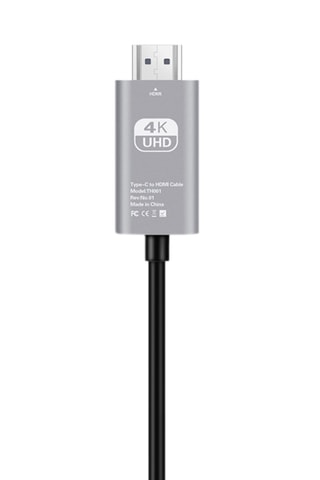 Cabo HDMI 4K USB-C Comprimento 1,8 m - BOLARIS