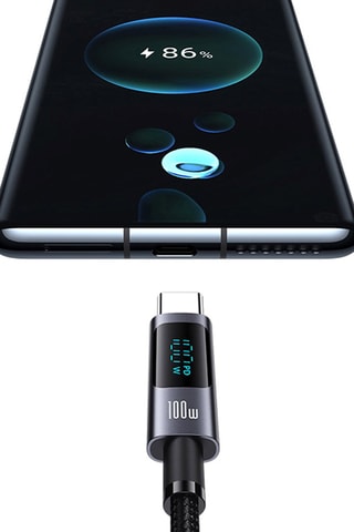 Cabo para carregar Type-C a Type-C 1,20 m - Display SF