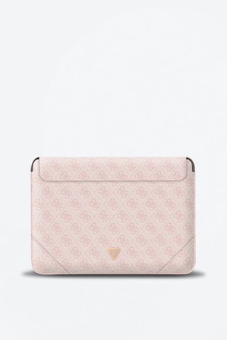 Pasta magnética para computador 13" & 14" Guess - Modelo 4G Triangle - Rosa - Guess