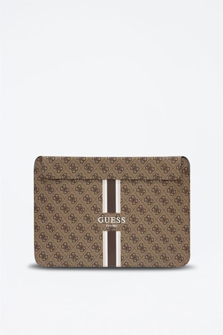 Capa magnética para computador 13" e 14" Stripe 4G - Castanho - Guess - Guess