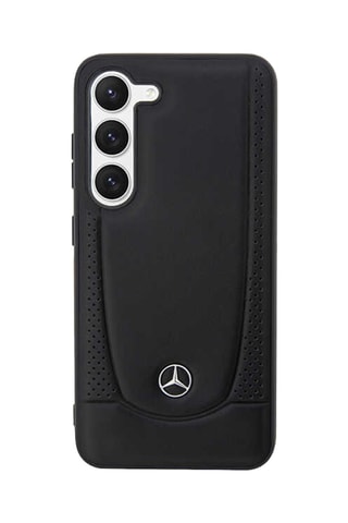 Capa em couro Samsung Galaxy S23 Preto - Mercedes Benz