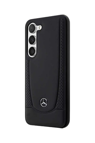 Capa em couro Samsung Galaxy S23 Preto - Mercedes Benz