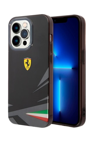 Capa iPhone 14 Pro Max Preto - Ferrari