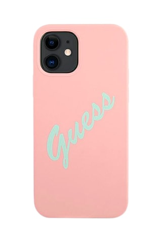 Capa iPhone 12 mini Rosa e branco - Guess