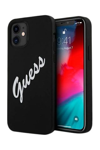 Capa iPhone 12 mini Preto e branco - Guess