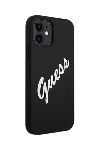 Capa iPhone 12 mini Preto e branco - Guess