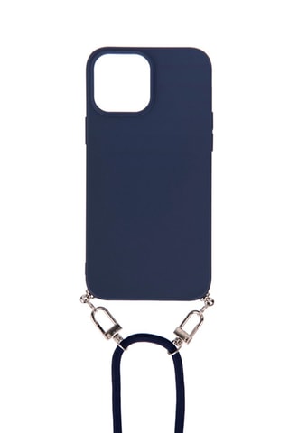 Capa com alça iPhone 13 Azul - EKO