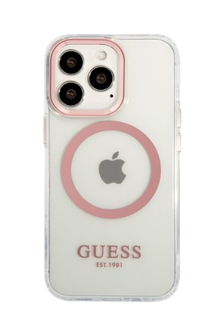 Capa iPhone 14 Pro Magsafe Transparente - Guess