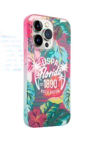 Capa iPhone 14 Pro Max Rosa - U.S Polo ASSN.