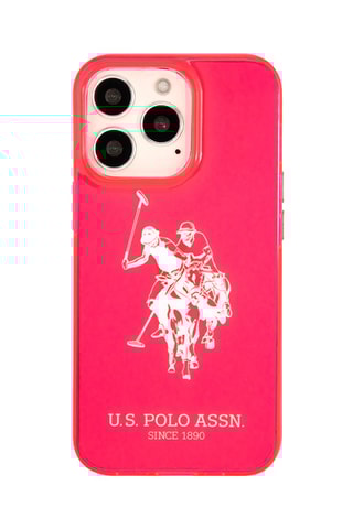 Capa iPhone 13 Pro Rosa - U.S Polo ASSN.