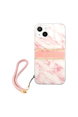 Capa iPhone 13 Mini Rosa e branco - Guess