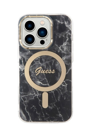 Capa iPhone 14 Pro e carregador Magsafe - Preto - Guess - Guess