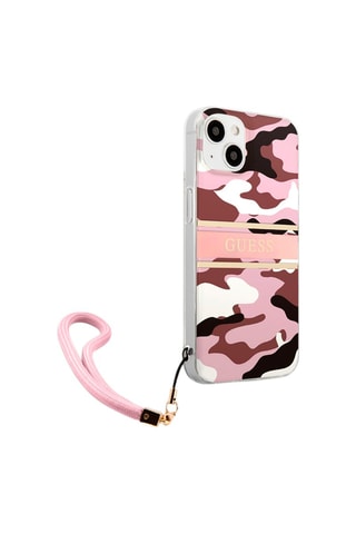 Capa iPhone 13 Mini Rosa e castanho - Guess