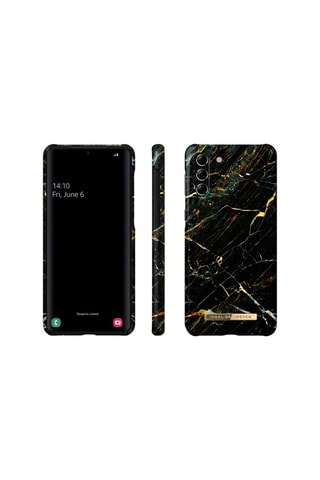 Capa Galaxy S21+ Preto e dourado