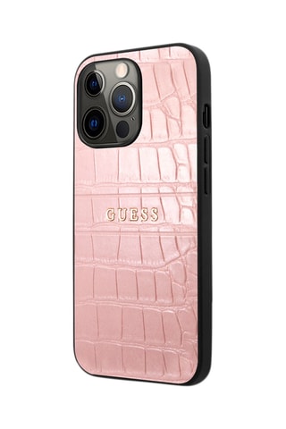 Capa iPhone 13 Pro Rosa e preto - Guess