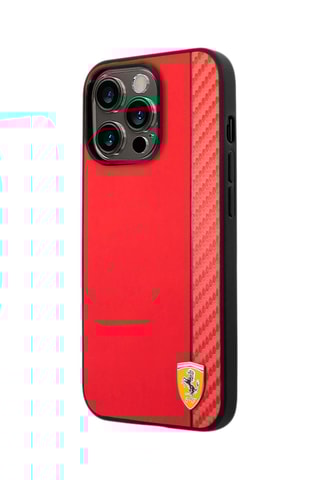 Capa iPhone 14 Pro Max Vermelho - Ferrari