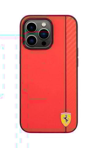 Capa iPhone 14 Pro Max Vermelho - Ferrari