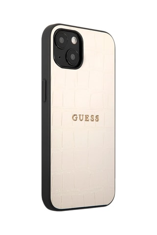 Capa iPhone 13 Bege e preto - Guess
