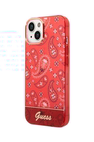Capa iPhone 14 Plus Vermelho - Guess