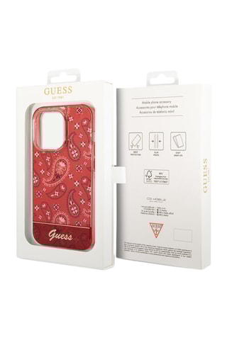 Capa iPhone 14 Pro Max Vermelho - Guess