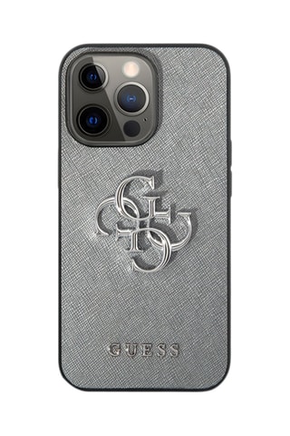 Capa iPhone 13 Pro Cinzento e preto - Guess