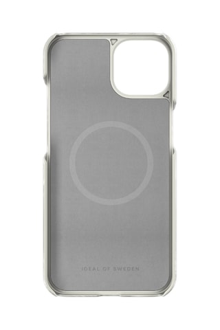 Capa Magsafe iPhone 13 et 14 Luminous Pearl - Cinzento-claro e branco - Ideal of Sweden