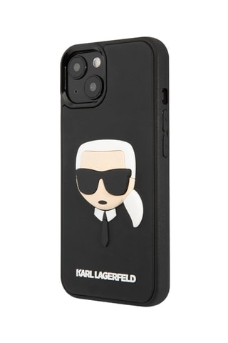  Capa Karl's Head para iPhone 14 Plus - Preto 