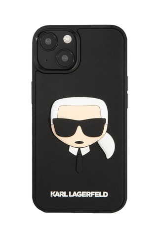  Capa Karl's Head para iPhone 14 Plus - Preto 