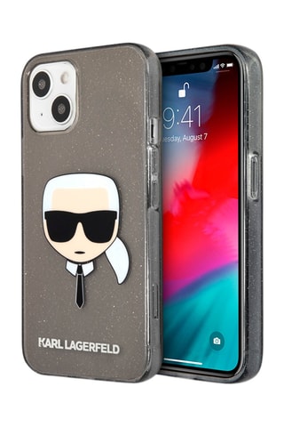 Capa iPhone 13 Mini Cinzento e branco