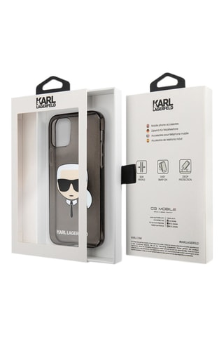 Capa iPhone 13 Mini Cinzento e branco
