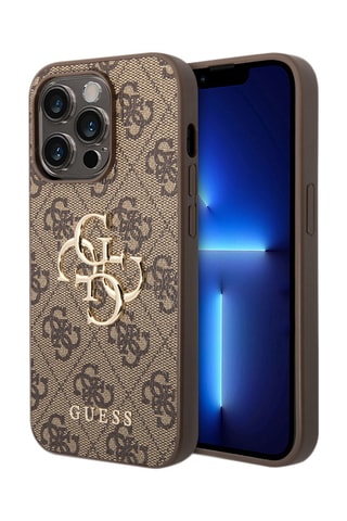 Capa 4G Big iPhone 15 Pro Castanho ­ Guess - Guess