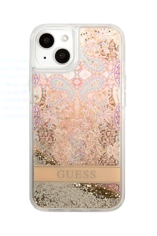 Capa iPhone 14 Plus Dourado - Guess