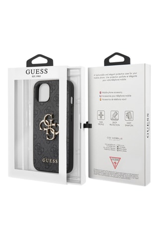 Capa iPhone 13 Mini Antracite e preto - Guess