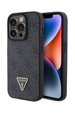 Capa Triangle 4G iPhone 15 Pro Preto - Guess - Guess