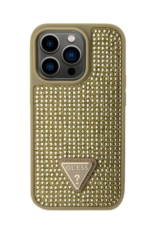 Capa iPhone 15 Pro  Dourado