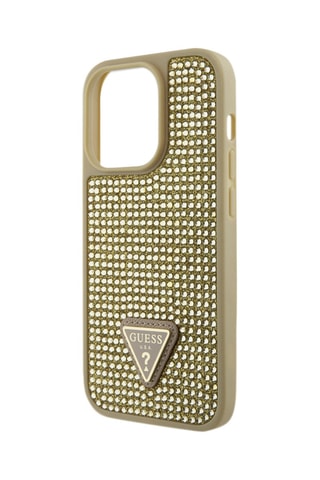 Capa iPhone 15 Pro  Dourado