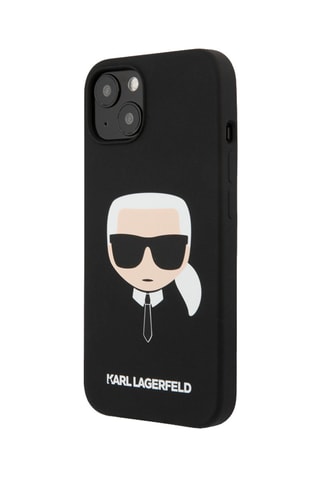  Capa Karl's Head para iPhone 14 Plus - Preto 