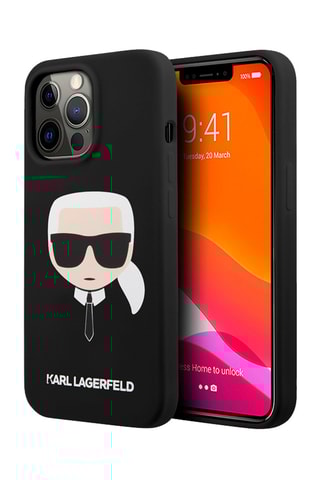  Capa Karl's Head para iPhone 14 Pro - Preto 