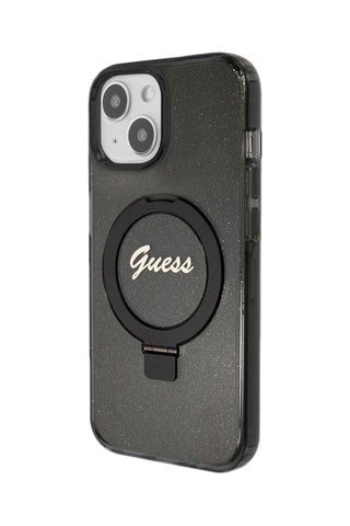 Capa com argola iPhone 15  Preto