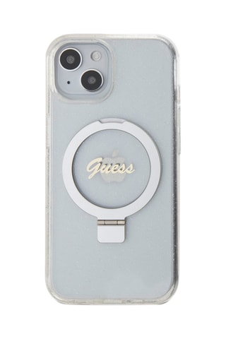 Capa com argola iPhone 15  Transparente