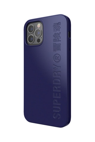 Capa iPhone 12/12 Pro Azul-marinho - Superdry