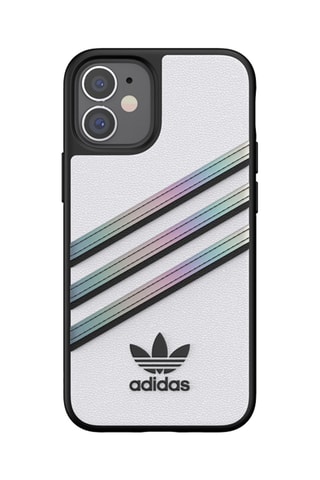 Capa iPhone 12 Mini Branco e turquesa - Adidas
