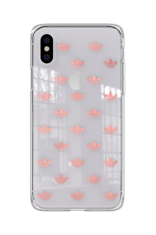 Capa iPhone X e iPhone XS Branco e rosa - Adidas