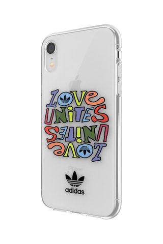 Capa iPhone XR Branco e azul-celeste - Adidas