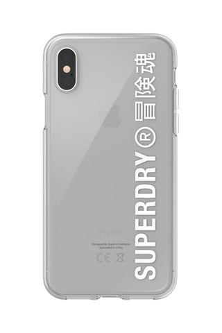 Capa iPhone X/XS Transparente - Superdry