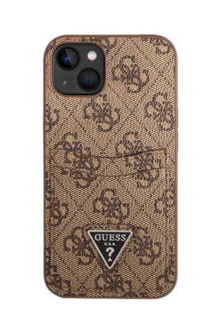 Capa iPhone 14 Plus Castanho - Guess