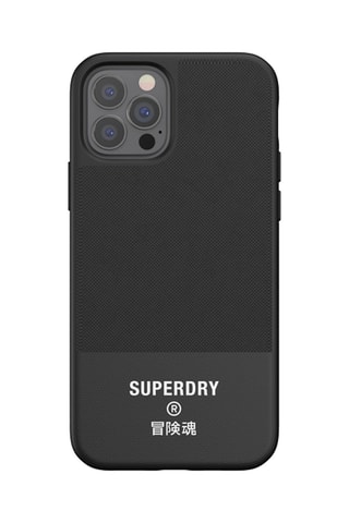 Capa iPhone 12/12 Pro Preto - Superdry